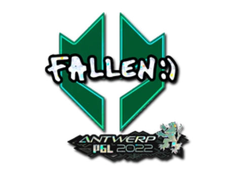 Sticker | FalleN (Glitter) | Antwerp 2022 image