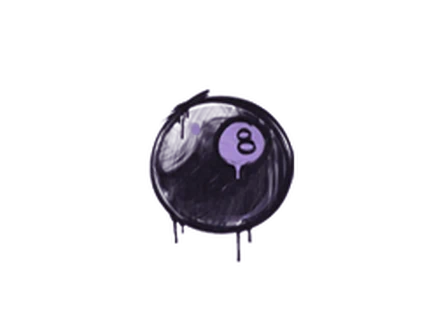 Sealed Graffiti | 8-Ball (Violent Violet) image