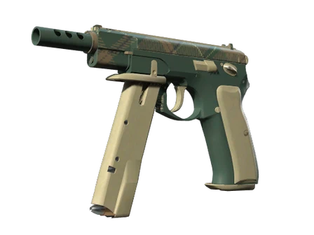 CZ75-Auto | Green Plaid image