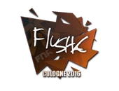 Sticker | flusha | Cologne 2016 image