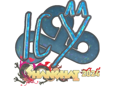 Sticker | ICY (Glitter) | Shanghai 2024 image