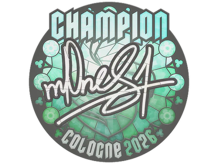 Sticker | m0NESY (Champion) | Cologne 2026 image