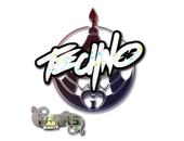 Sticker | Techno4K (Glitter) | Paris 2023 image