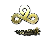 Sticker | Cloud9 (Gold) | Antwerp 2022 image