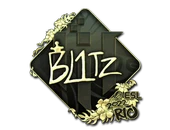 Sticker | bLitz (Gold) | Rio 2022 image