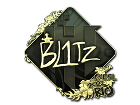 Sticker | bLitz (Gold) | Rio 2022 image