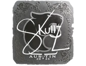 Sticker | skullz (Foil) | Austin 2025 image