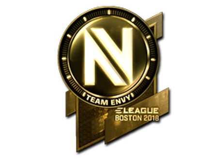 Sticker | Team EnVyUs (Gold) | Boston 2018 image