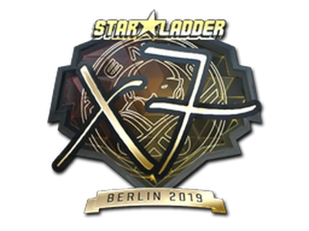 Sticker | xseveN (Gold) | Berlin 2019 image