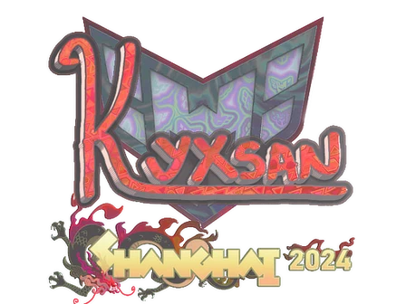 Sticker | kyxsan (Holo) | Shanghai 2024 image