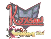 Sticker | kyxsan (Holo) | Shanghai 2024 image