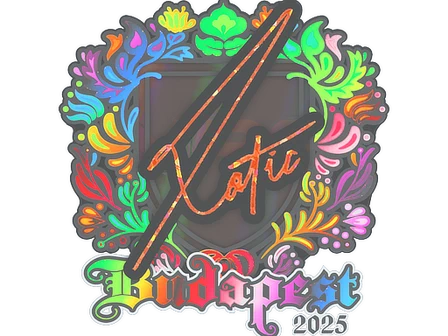 Sticker | XotiC (Holo) | Budapest 2025 image