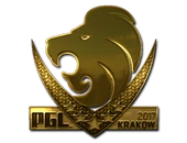 Sticker | North (Gold) | Krakow 2017 image