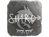 Sticker | sh1ro (Foil) | Austin 2025 image