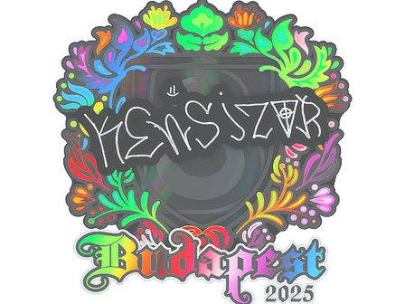 Sticker | kensizor (Holo) | Budapest 2025 image