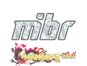 Sticker | MIBR (Glitter) | Shanghai 2024 image