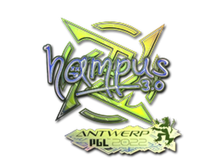 Sticker | hampus (Holo) | Antwerp 2022 image