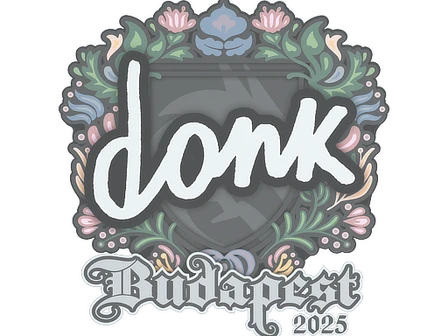 Sticker | donk | Budapest 2025 image