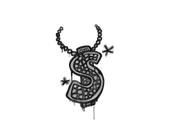 Sealed Graffiti | Bling (Shark White) image