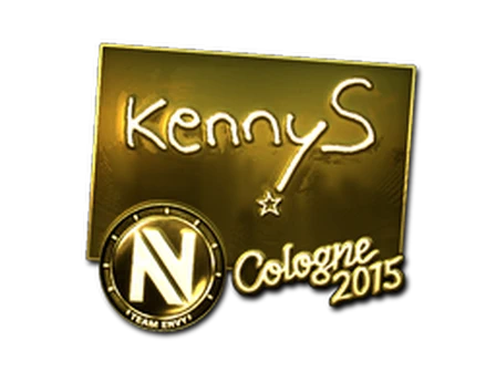 Sticker | kennyS (Gold) | Cologne 2015 image