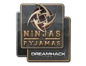 Sticker | Ninjas in Pyjamas | DreamHack 2014 image