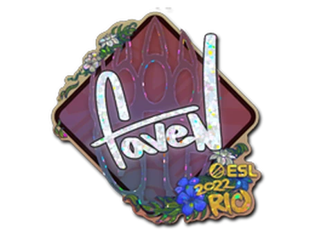 Sticker | faveN (Glitter) | Rio 2022 image