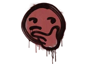 Sealed Graffiti | Thoughtfull (Blood Red) image