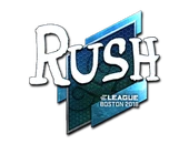 Sticker | RUSH (Foil) | Boston 2018 image
