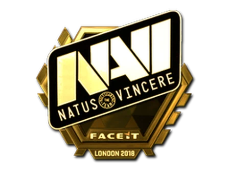 Sticker | Natus Vincere (Gold) | London 2018 image