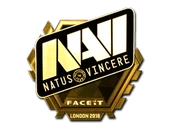Sticker | Natus Vincere (Gold) | London 2018 image