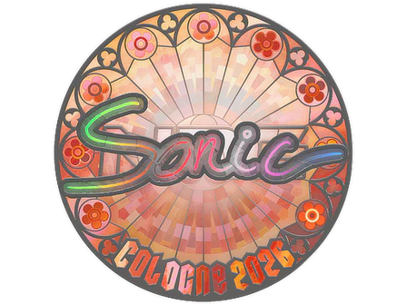 Sticker | Sonic (Holo) | Cologne 2026 image
