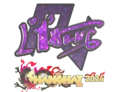 Sticker | L1haNg (Glitter) | Shanghai 2024 image