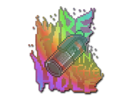 Sticker | Fire in the Hole (Holo) image