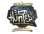 Sticker | huNter- (Gold) | Berlin 2019 image
