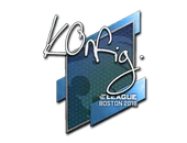Sticker | k0nfig | Boston 2018 image