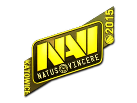 Sticker | Natus Vincere (Gold) | Katowice 2015 image