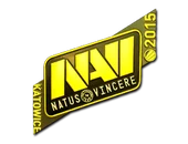 Sticker | Natus Vincere (Gold) | Katowice 2015 image