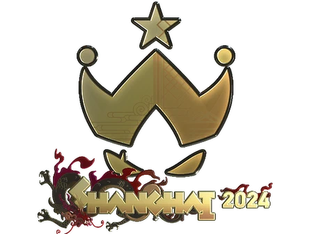 Sticker | Wildcard (Gold) | Shanghai 2024 image