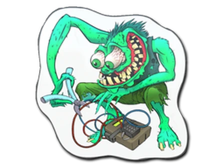 Sticker | Green Bombster image