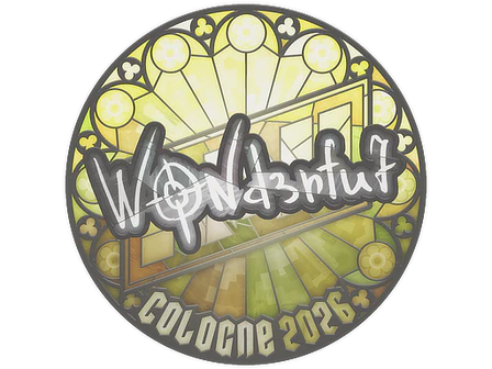 Sticker | w0nderful | Cologne 2026 image
