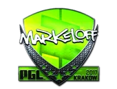 Sticker | markeloff (Foil) | Krakow 2017 image