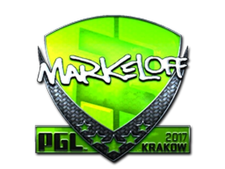 Sticker | markeloff (Foil) | Krakow 2017 image