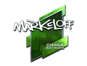 Sticker | markeloff (Foil) | Boston 2018 image