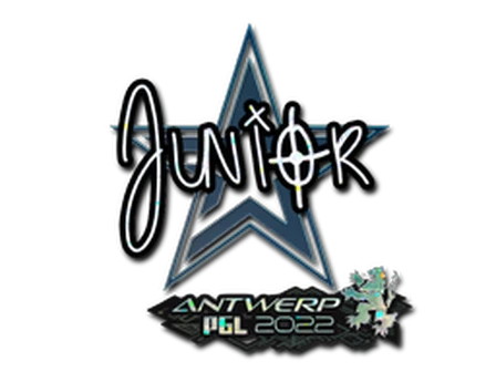 Sticker | junior (Glitter) | Antwerp 2022 image