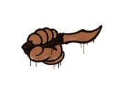 Sealed Graffiti | Backstab (Tiger Orange) image