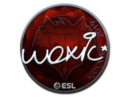 Sticker | woxic (Foil) | Katowice 2019 image