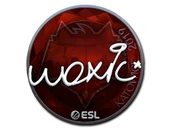 Sticker | woxic (Foil) | Katowice 2019 image