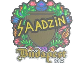Sticker | saadzin (Embroidered) | Budapest 2025 image