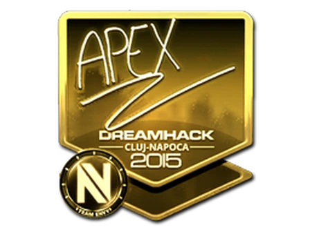 Sticker | apEX (Gold) | Cluj-Napoca 2015 image