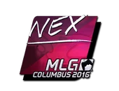 Sticker | nex (Foil) | MLG Columbus 2016 image